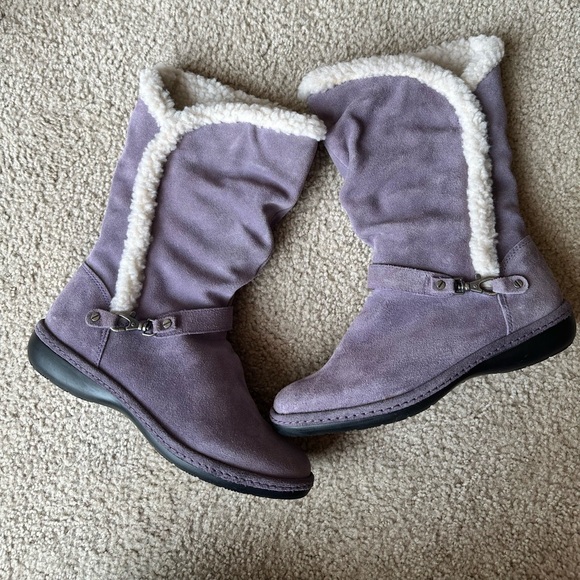 Lands' End Shoes - Lands end size 8 purple like new boots